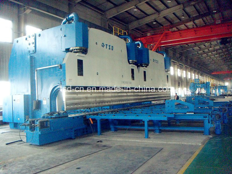 الفرامل الهيدروليكية الصحافة باستخدام الحاسب الآلي في آلة الانحناء المزدوج / جنبا إلى جنب (2-WE67K-1200/7000)