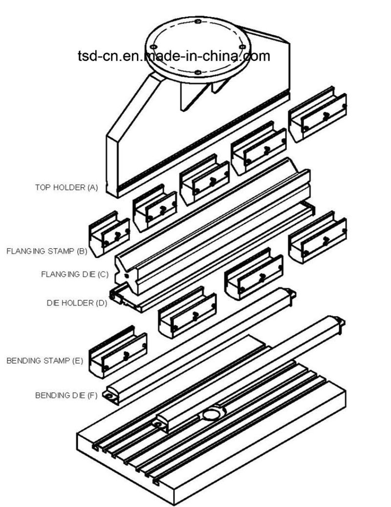 آلة ثني بناء السفن (Y45-500 / 2500X5000)