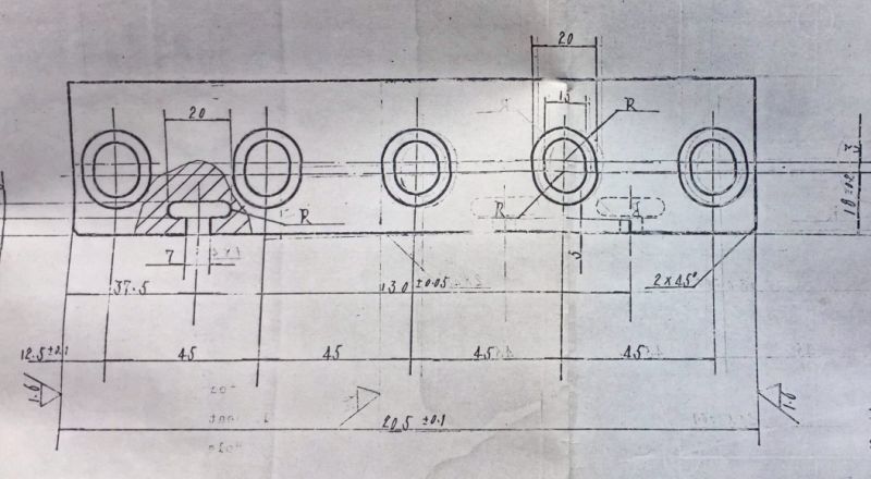 شفرة القطع المستخدمة لآلة الإحراز (QA28Y-4X200A)