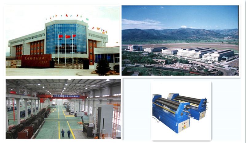 آلة المتداول مع 3 لفة الميكانيكية متماثل (W11-8X2500)