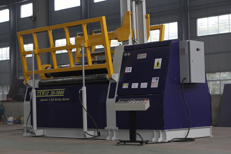 آلة لف الألواح بأربعة لفة (TXW12-12 * 2000)
