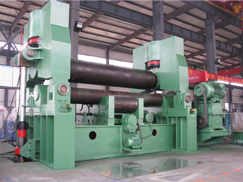 آلة اللف المستخدمة في لفة بسماكة 50 ملم بألواح طول 2500 مم (W11S-50X2500)