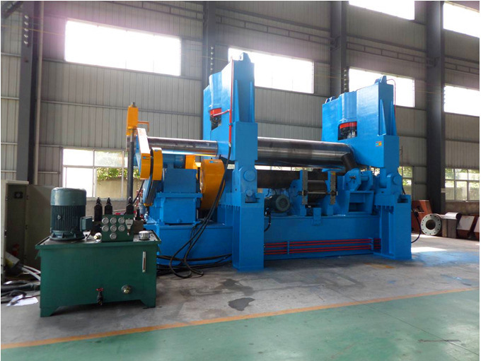 لوحة المتداول آلة مع prebending و Roll Max. سمك 50 مم (W11S-50X3000)