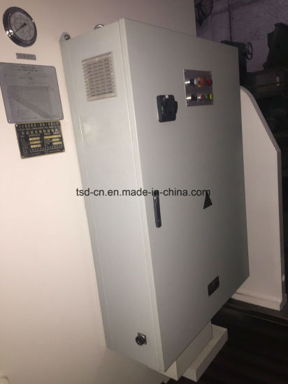 تستخدم آلة الصحافة الفرامل CNC لثني الفولاذ الطري (WE67K-300/6000)