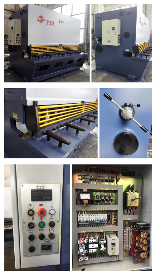 آلة القص الهيدروليكية / آلة القص لقص الصفيحة الباردة (QC12Y-25 * 4000)